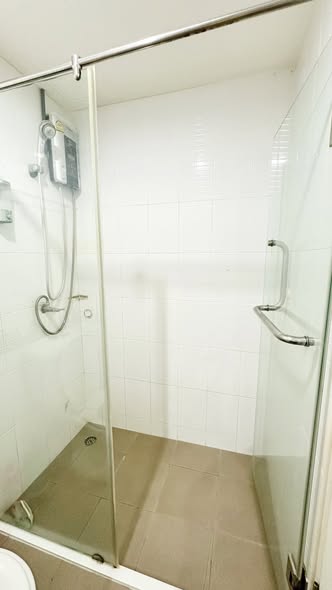 room interior and bathroom of Lumpini Mega City Bang Na