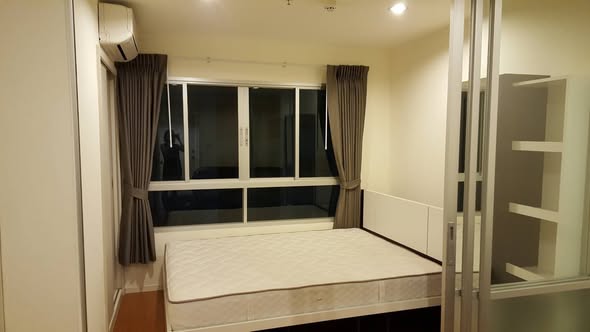 bedroom and room interior of Lumpini park Rattanathibet-Ngamwongwan