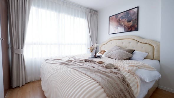 bedroom of Lumpini Ville La Salle – Bearing