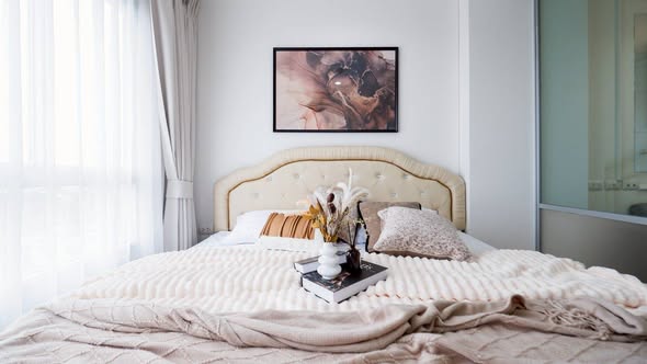 bedroom of Lumpini Ville La Salle – Bearing