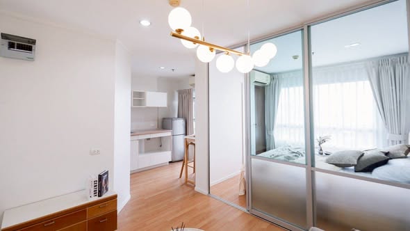 bedroom and room interior of Lumpini Ville La Salle – Bearing