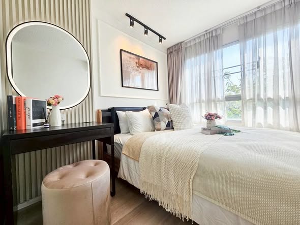 bedroom of Lumpini Ville On Nut – Lat Krabang 2