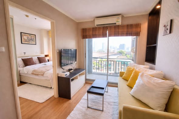 bedroom of Lumpini Ville Rat Burana – Riverview 1