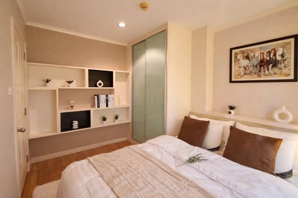 bedroom of Lumpini Ville Rat Burana – Riverview 1