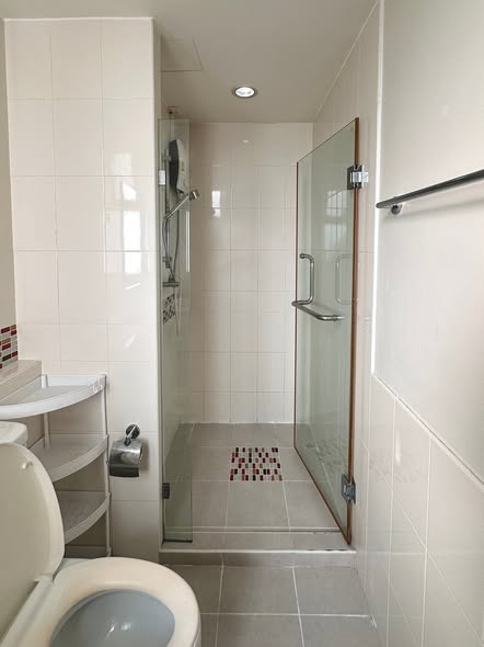 room interior and bathroom of M Society Condominium