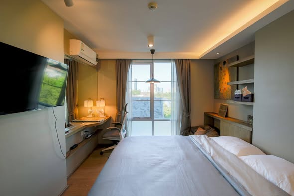 bedroom of Maestro 39 Sukhumvit 39