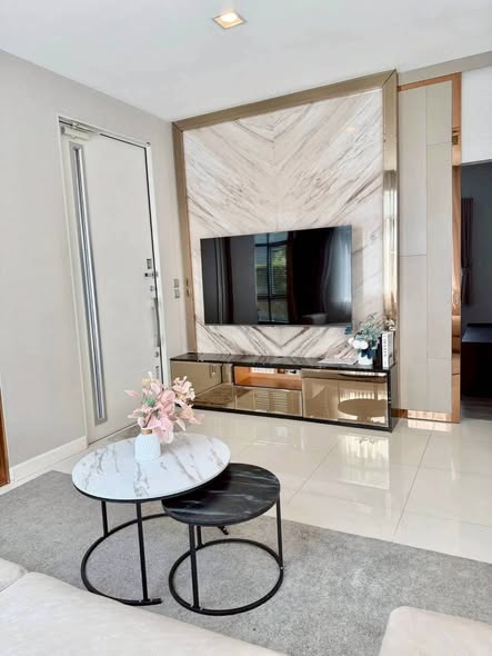 living room and room interior of Mantana 2 Bangna Km. 7