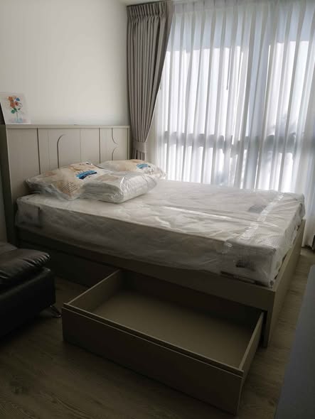 bedroom of Maroon Ratchada 32 (สำนักงานขาย)
