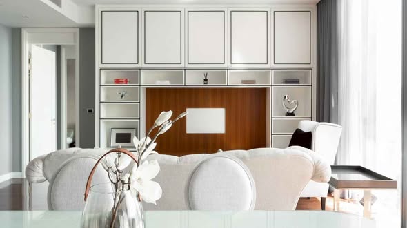 living room and room interior of MARQUE Sukhumvit
