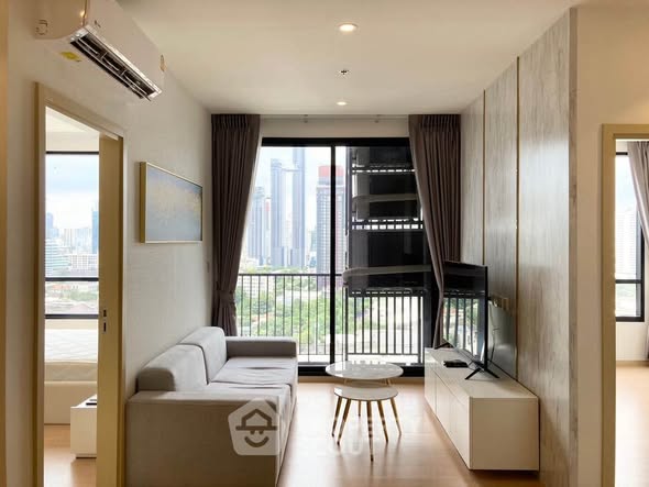 living room and bedroom and room interior of MARU Ekkamai 2