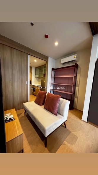bedroom and living room and room interior of Maru Ladprao 15 : มารุ ลาดพร้าว 15