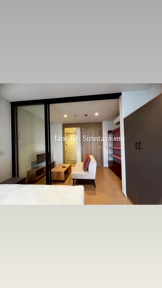 bedroom and room interior of Maru Ladprao 15 : มารุ ลาดพร้าว 15