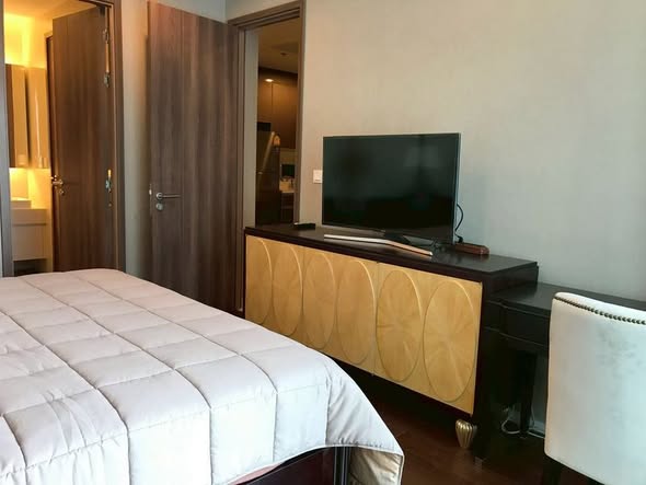 bedroom of Menam Residences Condominium
