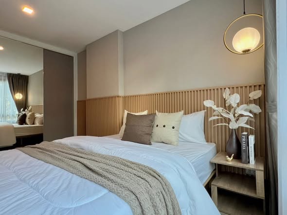 bedroom of Metro Luxe Ratchada