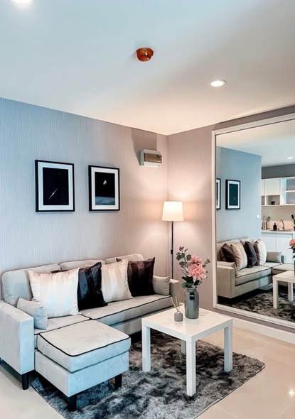 living room of Metro Park Sathorn phase 2/2