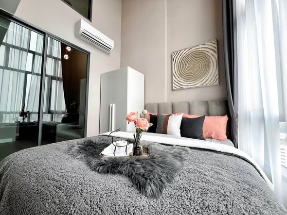 bedroom of Metro Sky Prachachuen