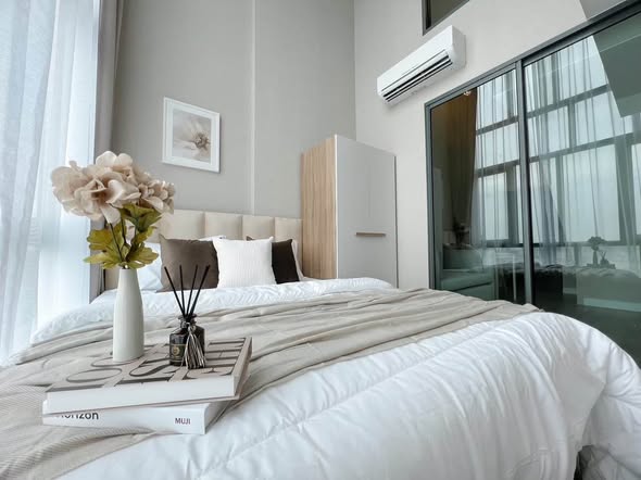 bedroom of Metro Sky Prachachuen