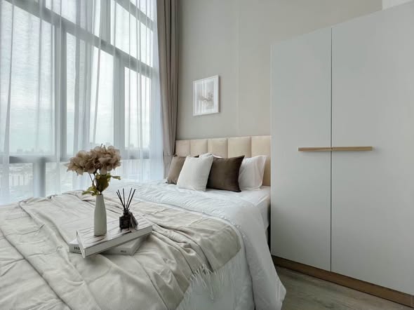 bedroom and room interior of Metro Sky Prachachuen
