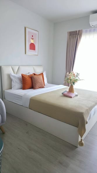 bedroom of Metro Sky Wutthakat