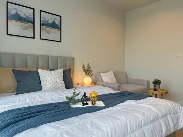 bedroom of Metro Sky Wutthakat