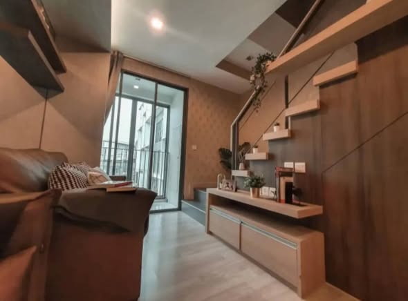 bedroom and living room of Modern House Eakchai46