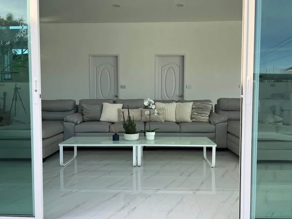 living room and room interior of Modi house โมดิเฮาส์ ตัวจริงเรื่องบ้านน้อคดาวน์ บ้านสำเร็จรูป