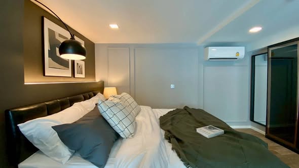 bedroom of Modiz Sukhumvit 50 โมดิซ สุขุมวิท 50