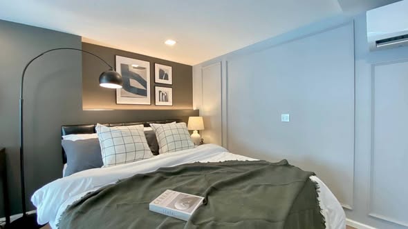bedroom of Modiz Sukhumvit 50 โมดิซ สุขุมวิท 50