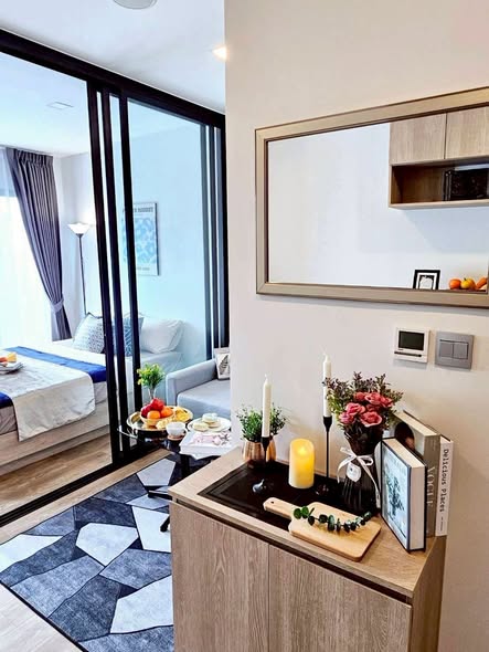 bedroom of Modiz Sukhumvit 50 โมดิซ สุขุมวิท 50