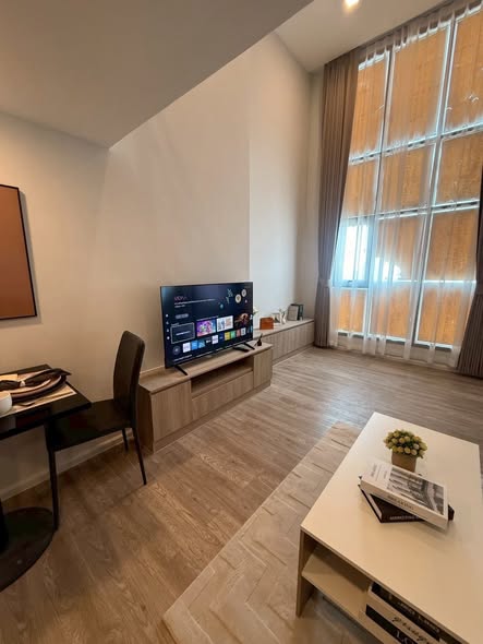 bedroom and living room of Modiz Sukhumvit 50 โมดิซ สุขุมวิท 50