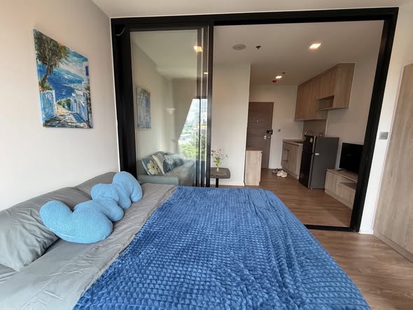 bedroom and room interior of Modiz Sukhumvit 50 โมดิซ สุขุมวิท 50