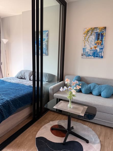 bedroom and room interior of Modiz Sukhumvit 50 โมดิซ สุขุมวิท 50