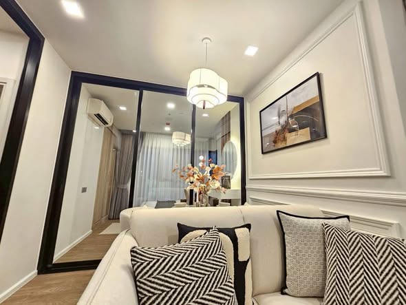 living room of Modiz Sukhumvit 50 โมดิซ สุขุมวิท 50