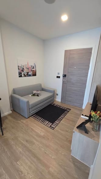 living room and bedroom and room interior of Modiz Sukhumvit 50 โมดิซ สุขุมวิท 50
