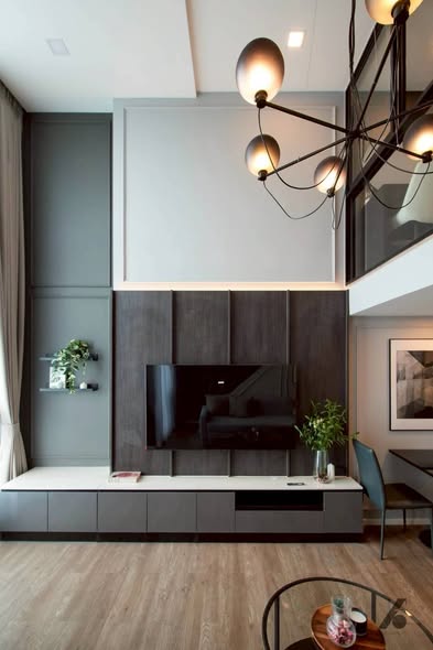 living room and room interior of Modiz Sukhumvit 50 โมดิซ สุขุมวิท 50