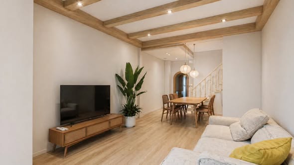 living room of MooBaan Ladprao