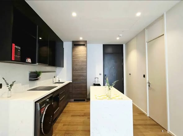 room interior and kitchen of MUNIQ LANGSUAN