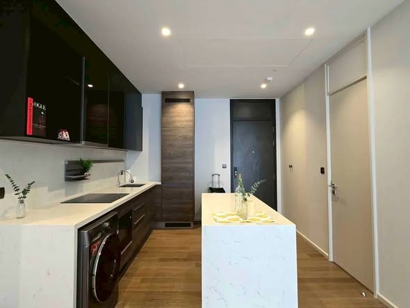 room interior and kitchen of MUNIQ LANGSUAN