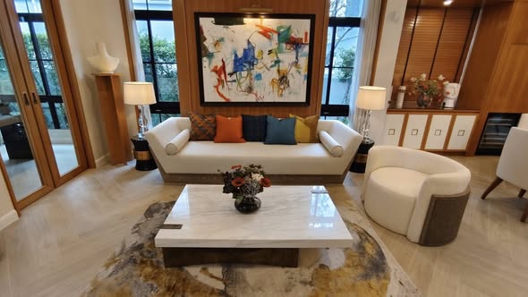 living room of Nantawan Rama 9 Srinakarin