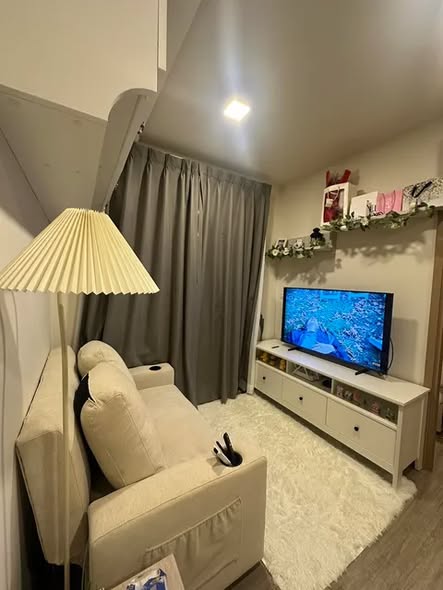 bedroom and living room of NIA by Sansiri