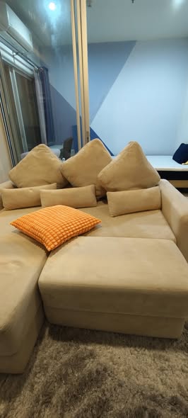 bedroom and living room of Niche Mono Sukhumvit – Puchao : นิช โมโน สุขุมวิท – ปู่เจ้า