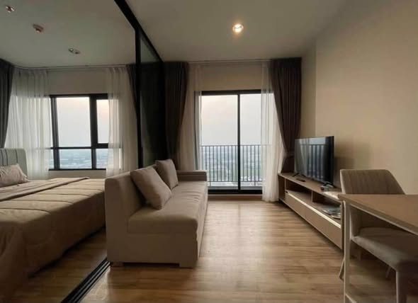 bedroom of Niche MONO Sukhumvit Bearing