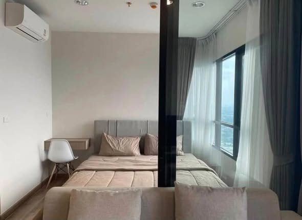 bedroom and room interior of Niche MONO Sukhumvit Bearing