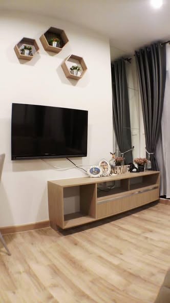 living room of Niche MONO Sukhumvit Bearing