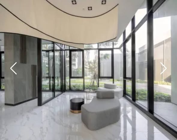 living room and room interior of Niche MONO Sukhumvit Bearing