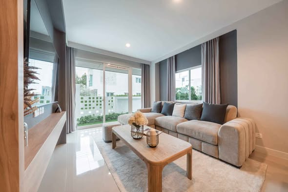 living room of Nirvana ABSOLUTE Krungthep Kreetha