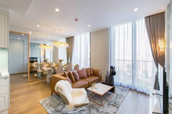 bedroom and living room and room interior of Noble BE33
