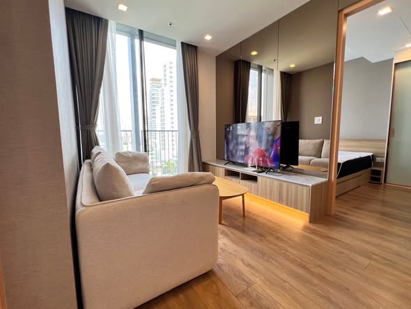 living room and bedroom and room interior of Noble BE33