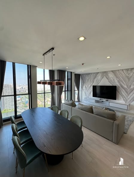 living room and room interior of Noble Ploenchit