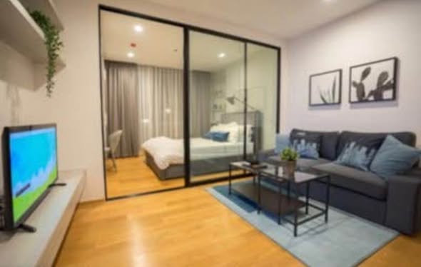 bedroom and living room and room interior of Noble Revo Silom